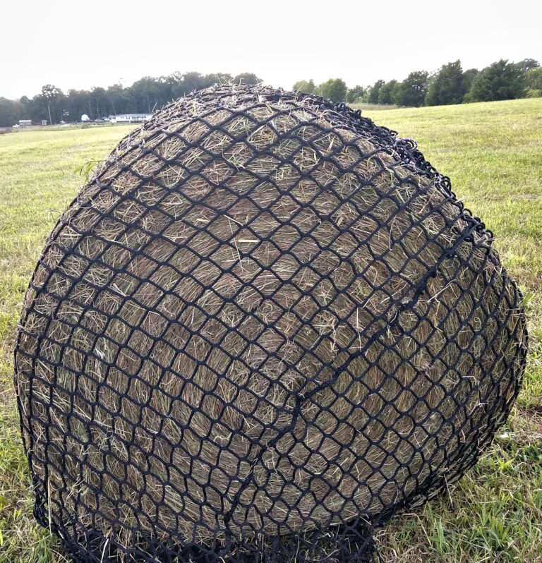 Slow Feed Hay Roll Nets Hay Burners Equine LLC