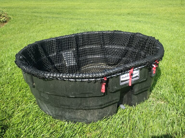 Slow Feed Hay Net Tub Topper 300 Hay Burners Equine LLC